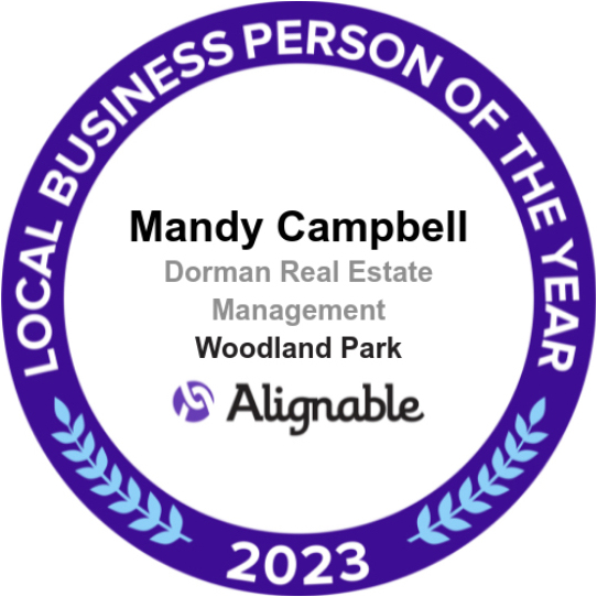Alignable Local Business Person of the Year for 2023 Logo